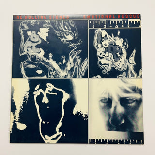 The Rolling Stones ‎– Emotional Rescue LP mit OIS und Poster (NM) - schallplattenparadis