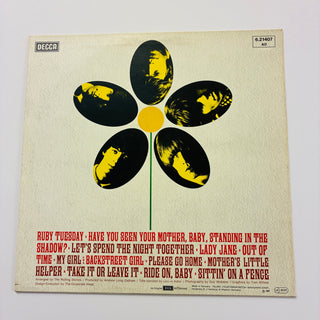The Rolling Stones ‎– Flowers LP (NM) - schallplattenparadis
