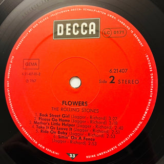 The Rolling Stones ‎– Flowers LP (NM) - schallplattenparadis