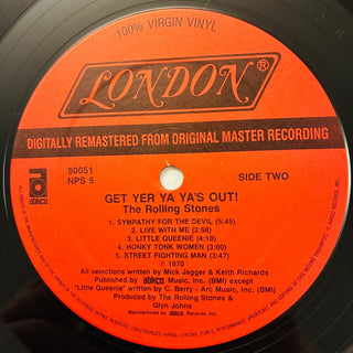 The Rolling Stones ‎– Get Yer Ya Ya's Out LP (NM) - schallplattenparadis