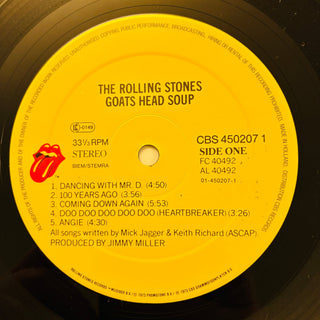 The Rolling Stones ‎– Goats Head Soup LP mit OIS (NM) - schallplattenparadis