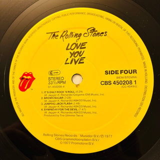 The Rolling Stones ‎– Love You Live Doppel LP mit OIS (VG+) - schallplattenparadis