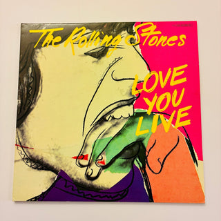 The Rolling Stones ‎– Love You Live LP mit OIS (VG+) - schallplattenparadis