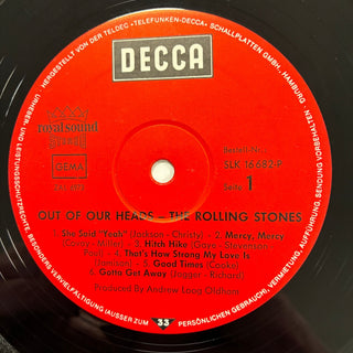 The Rolling Stones ‎– Out Of Our Heads LP (VG+) - schallplattenparadis