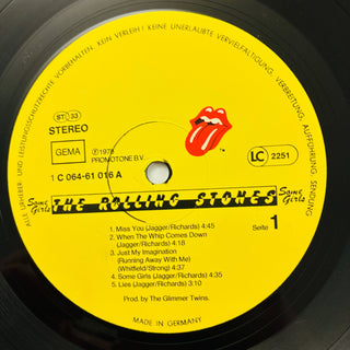 The Rolling Stones – Some Girls LP mit OIS und Beiblatt (VG+) - schallplattenparadis