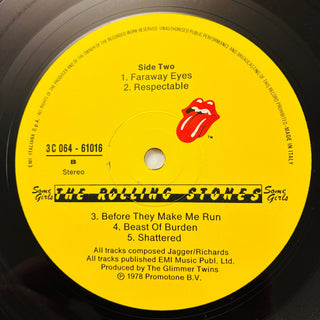 The Rolling Stones ‎– Some Girls LP mit OIS (VG+) - schallplattenparadis