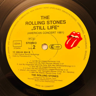 The Rolling Stones ‎– Still Life (American Concert 1981) LP (VG+) - schallplattenparadis