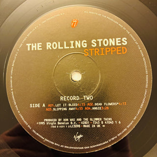 The Rolling Stones ‎– Stripped Doppel LP mit OIS (NM) - schallplattenparadis