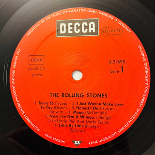 The Rolling Stones ‎– The Rolling Stones LP mit Poster (NM) - schallplattenparadis