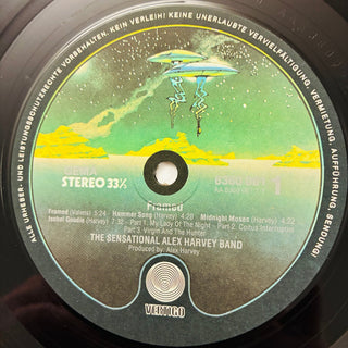The Sensational Alex Harvey Band ‎– Framed LP (VG+) - schallplattenparadis