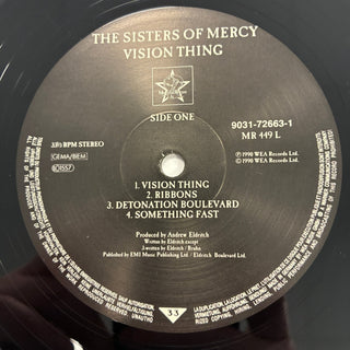 The Sisters Of Mercy ‎– Vision Thing LP mit OIS (NM) - schallplattenparadis