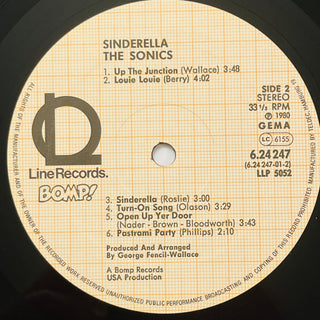 The Sonics ‎– Sinderella LP (VG+) - schallplattenparadis