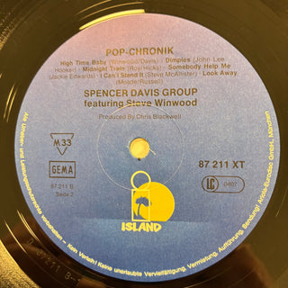 The Spencer Davis Group ‎– Spencer Davis Group Featuring Steve Winwood Doppel LP (NM) - schallplattenparadis