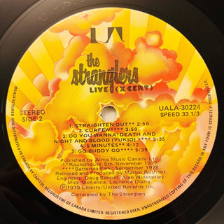 The Stranglers – Live (X Cert) LP mit OIS (NM) - schallplattenparadis