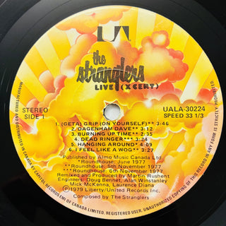 The Stranglers – Live (X Cert) LP mit OIS (NM) - schallplattenparadis
