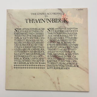 The Stranglers ‎– The Gospel According To The Meninblack LP (VG+) - schallplattenparadis