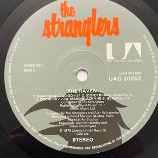 The Stranglers ‎– The Raven - Limited Edition - Lenticular Cover LP mit OIS (VG+) - schallplattenparadis