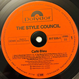 The Style Council – Café Bleu LP (VG+) - schallplattenparadis