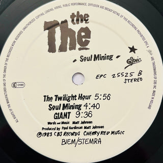 The The ‎– Soul Mining LP mit OIS (NM) - schallplattenparadis