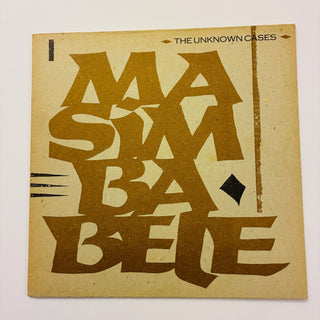 The Unknown Cases ‎– Masimba Bele 12" Vinyl (NM) - schallplattenparadis