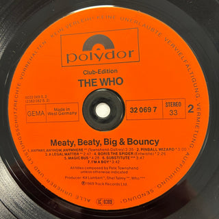 The Who ‎– Meaty Beaty Big And Bouncy LP (NM) - schallplattenparadis