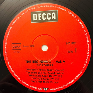The Zombies – The Beginning Vol. 9 LP (NM) - schallplattenparadis