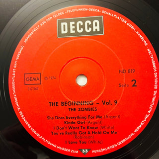 The Zombies – The Beginning Vol. 9 LP (NM) - schallplattenparadis