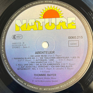 Thommie Bayer ‎– Abenteuer LP mit OIS (VG+) - schallplattenparadis