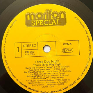 Three Dog Night ‎– That's Three Dog Night LP (NM) - schallplattenparadis