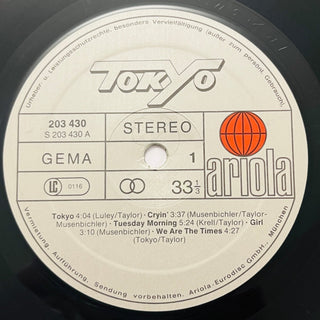 Tokyo – Tokyo LP (VG+) - schallplattenparadis