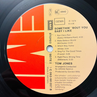 Tom Jones ‎– Somethin' 'Bout You Baby I Like LP (NM) - schallplattenparadis