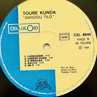 Touré Kunda ‎– Amadou Tilo LP mit OIS (VG+) - schallplattenparadis