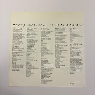 Tracy Chapman – Crossroads LP mit OIS (NM) - schallplattenparadis