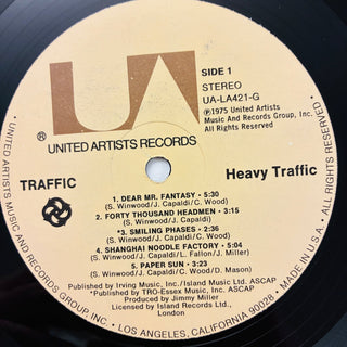 Traffic – Heavy Traffic LP (VG+) - schallplattenparadis