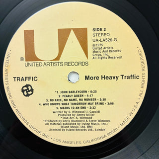 Traffic – More Heavy Traffic LP (VG+) - schallplattenparadis