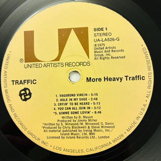 Traffic – More Heavy Traffic LP (VG+) - schallplattenparadis