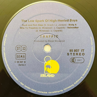 Traffic ‎– The Low Spark Of High Heeled Boys LP (VG+) - schallplattenparadis