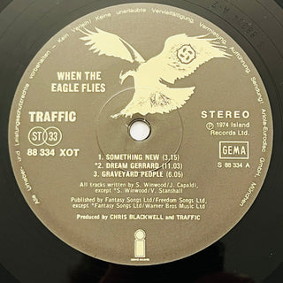 Traffic ‎– When The Eagle Flies LP (VG+) - schallplattenparadis