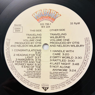 Traveling Wilburys ‎– Volume One LP mit OIS (NM) - schallplattenparadis