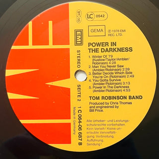 TRB – Power In The Darkness LP (VG+) - schallplattenparadis