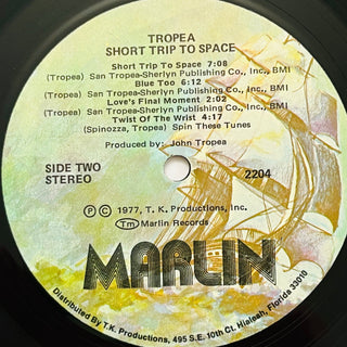 Tropea ‎– Short Trip To Space LP (NM) - schallplattenparadis