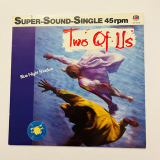 Two Of Us ‎– Blue Night Shadow Maxi - Single - Blue Transparent Vinyl (NM) - schallplattenparadis