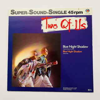 Two Of Us ‎– Blue Night Shadow Maxi - Single - Blue Transparent Vinyl (NM) - schallplattenparadis