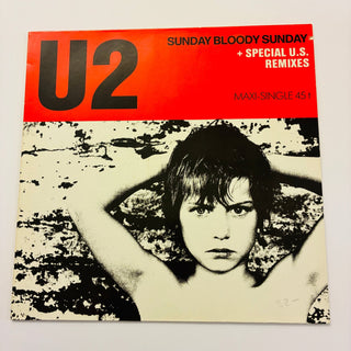 U2 – Sunday Bloody Sunday LP (VG+) - schallplattenparadis