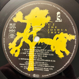 U2 – The Joshua Tree LP (VG+) - schallplattenparadis