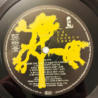 U2 – The Joshua Tree LP (VG+) - schallplattenparadis