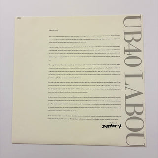 UB40 – Labour Of Love II LP mit OIS (NM) - schallplattenparadis