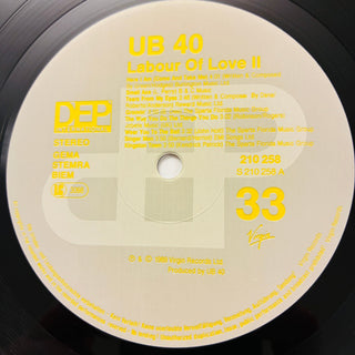 UB40 – Labour Of Love II LP mit OIS (NM) - schallplattenparadis