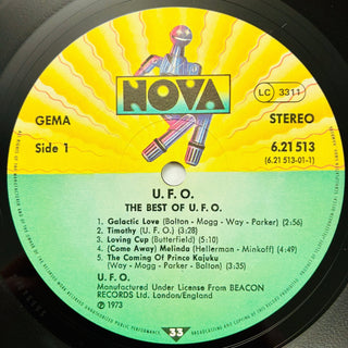 UFO – The Best Of UFO LP (NM) - schallplattenparadis