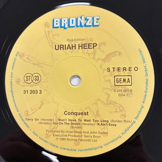 Uriah Heep – Conquest LP mit OIS (NM) - schallplattenparadis